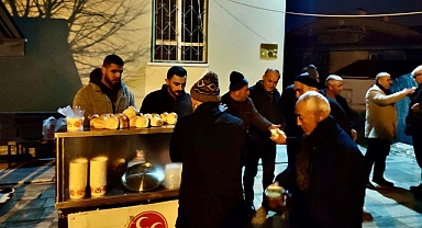 Soğuk Havayı Sıcak Çorbayla Isıttılar