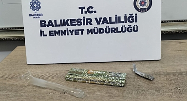 Şüphelinin Üzerinde Uyuşturucu Çıktı