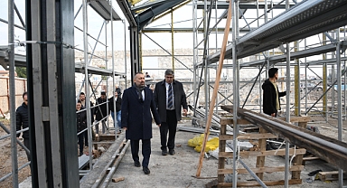 Tarihi Gar Binalarında restorasyon sürüyor