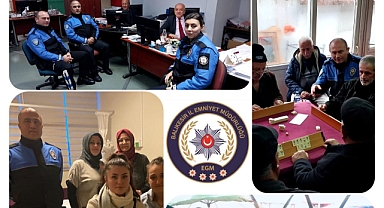 Toplum Destekli Polisler, Vatandaşları Bilgilendirdi