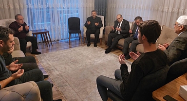 Vali Ustaoğlu’ndan Taziye Ziyareti