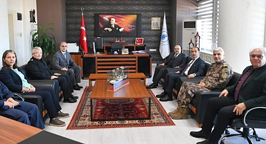 Valisi Ustaoğlu’ndan, BANÜ Rektörüne İade-i Ziyaret