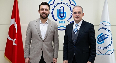 Vekil Öztaylan'dan Rektör Boz'a Ziyaret