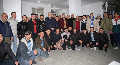 Ali Gür, Çamoba Köyü'nü Ziyaret Etti