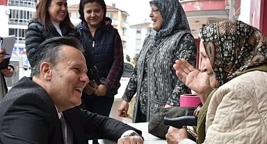 Altıeylül Belediye Başkan Adayı Mesut Eray, Bahçelievler Mahallesinde Vatandaşlarla Buluştu