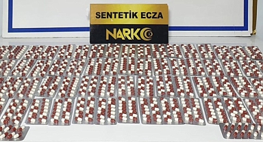 Balıkesir'de Narkotik Operasyonunda Bin Sekiz Sentetik Ecza Hap Ele Geçirildi