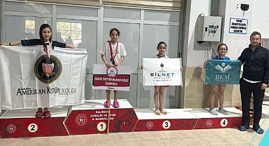 Balıkesir'de Okullar Arası Yüzme Birinciliği Heyecanı