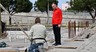 Balıkesir Gençlik ve Spor İl Müdürü Burhaniye'deki Tesisleri İnceledi