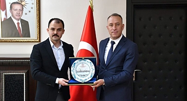 Balıkesir Gençlik ve Spor İl Müdürü, Kepsut Kaymakamını Ziyaret Etti