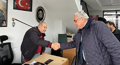 Balıkesir İl Müftüsü Celal Sürgeç, Balıkesir Organize Sanayi Bölgesi'ndeki Esnafları Ziyaret Etti