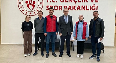 Bandırma Onyedi Eylül Üniversitesi Rektörü Genç Ofis'i Ziyaret Etti