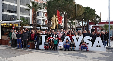 Başkan Aksoy, Avşa Adası'nı Ziyaret Ederek Vatandaşlarla Buluştu