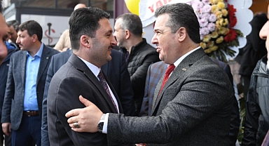 Başkan Avcı İş Yeri Açılışına Katıldı