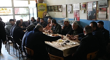 Başkan Ekrem Yavaş, Küçük Sanayi Sitesi Esnafla Kahvaltıda Buluştu