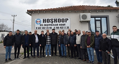 Başkan Emin Ersoy, Havran Hoşkop Taşıyıcılar Kooperatifini Ziyaret Etti