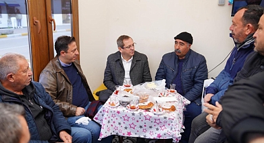 Başkan Ergin Vatandaşlarla Kahvaltıda Buluştu