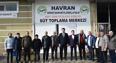 Başkan Ersoy, Süt Üreticiler Birliğini ziyaret etti