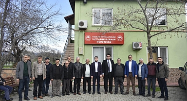 Başkan Ersoy, Havran İlçe Tarım ve Orman Müdürlüğü'nü Ziyaret Etti