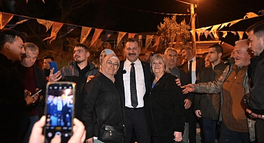 Başkan Yılmaz'a Edincik'te Sevgi Seli