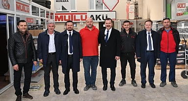 Başkan Yücel Yılmaz, Küçük Sanayi Esnafını Ziyaret Etti