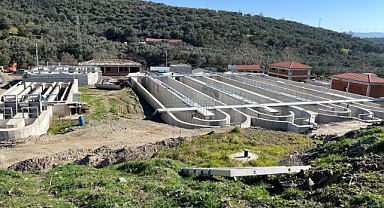 BASKİ, Erdek'te Kanalizasyon ve Atıksu Arıtma Tesisi İnşaatı Çalışmalarını Sürdürüyor