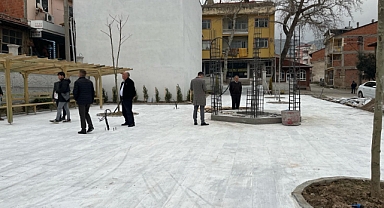 Bigadiç’te çevre düzenlemeleri devam ediyor