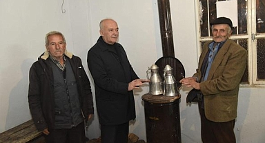 Dursunbey Belediye Başkanı Ramazan Bahçavan, Aziziye ve Sakız Mahallelerini Ziyaret Etti