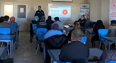 Dursunbey'de Öğrencilere Kadına Şiddetle Mücadele Programı