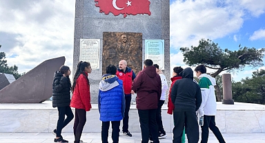 Edremitli Öğrenciler, Kahraman Seyit Onbaşıyı Yakından Tanıdı