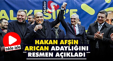 Hakan Afşin Arıcan Adaylığını Resmen Açıkladı