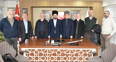 Kafkaslar'dan Başkan Aydemir'e Zİyaret