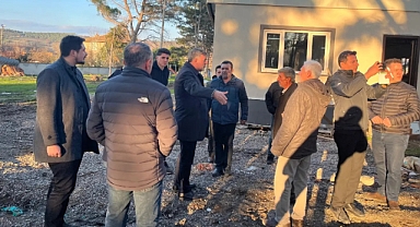 Kepsut Belediye Başkanı İsmail Cankul, Kırsal Mahallelerde İncelemelerde Bulundu