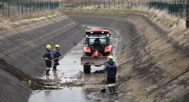 Manyas Barajı'nın Sulama Bölgesi bakıma alındı