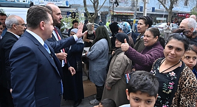 Manyas Başkan Yılmaz'ı Bağrına Bastı!