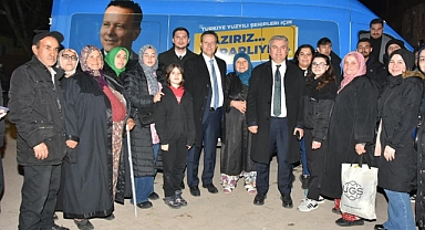 Mesut Eray ile Mustafa Canbey Atköy, Paşaköy ve Nergis Mahallelerinde Vatandaşlarla Buluştu