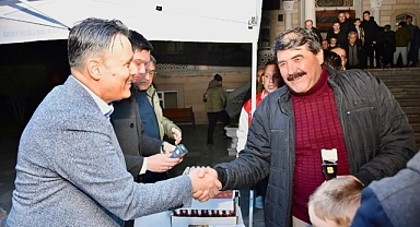 Mesut Eray, İmam-ı Birgivi Camii'nde Vatandaşlarla Buluştu