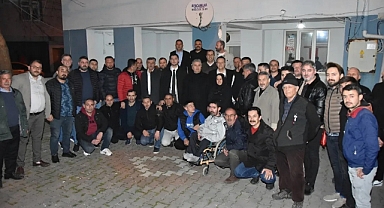 Mesut Eray ve Mustafa Canbey Altıeylül Mahallelerinde Vatandaşlarla Buluştu