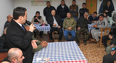 Muhammed Vurmaz, Edremit Mahallelerinde Vatandaşlarla Buluştu