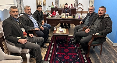 Muhtarlar, Başkan Yavaş'ı Ziyaret Etti