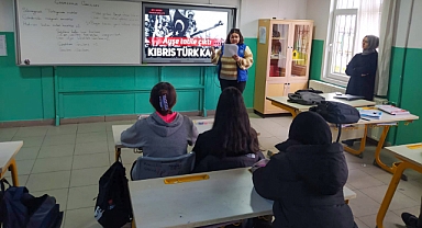 Öğrencilere Kıbrıs'ın Tarihi ve Kültürü Anlatıldı