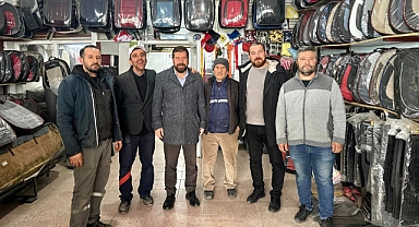 Sındırgı Belediye Başkanı Esnafları Ziyaret Etti