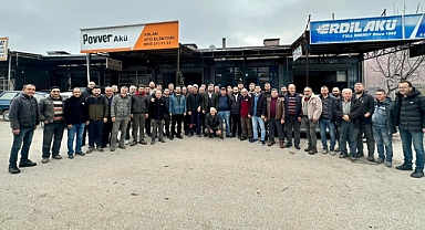 Sındırgı Belediye Başkanı, Küçük Sanayi Sitesi Esnafıyla Kahvaltıda Buluştu