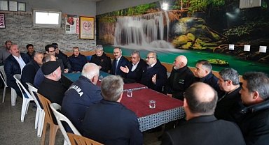 Vali Ustaoğlu, Ovaköy'de Vatandaşlarla Buluştu