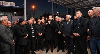 Yücel Yılmaz ve Mesut Eray, Altıeylül Mahallelerinde Vatandaşlarla Buluştu