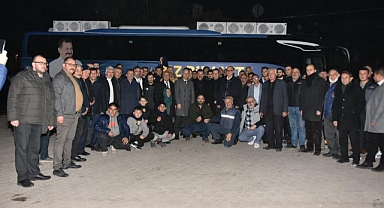 Yücel Yılmaz ve Mesut Eray Pamukçu’da Vatandaşlarla Buluştu