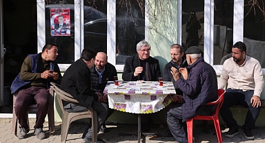 Yusuf Cengiz, Çiçekli, Çukurlar ve Çatalan Mahallelerinde Vatandaşlarla Buluştu