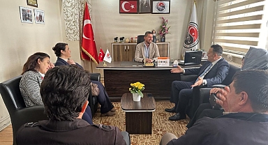 Altıeylül Belediye Başkan Adayı Mesut Eray, Damızlık Manda Birliği'ni Ziyaret Etti