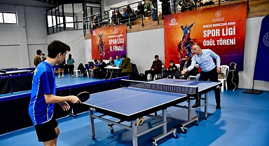 Balıkesir'de Gençlik Merkezleri Arası Masa Tenisi İl Finali Tamamlandı