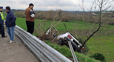 Balıkesir'de Yağışlı Hava Kazaya Neden Oldu