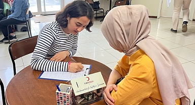 Balıkesir Kız Yurdu Öğrencileri Kan Bağışında Bulundu